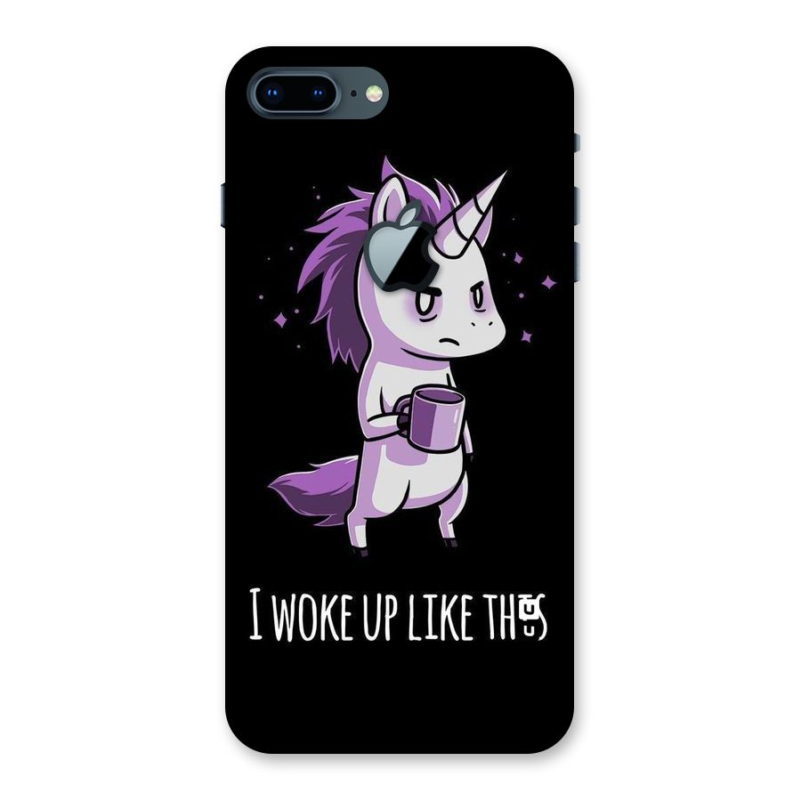 Unicorn Morning Back Case for iPhone 7 Plus Apple Cut