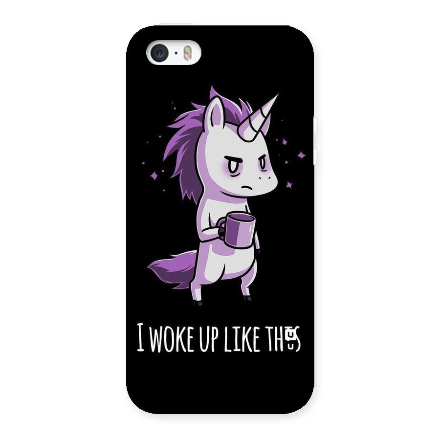 Unicorn Morning Back Case for iPhone SE