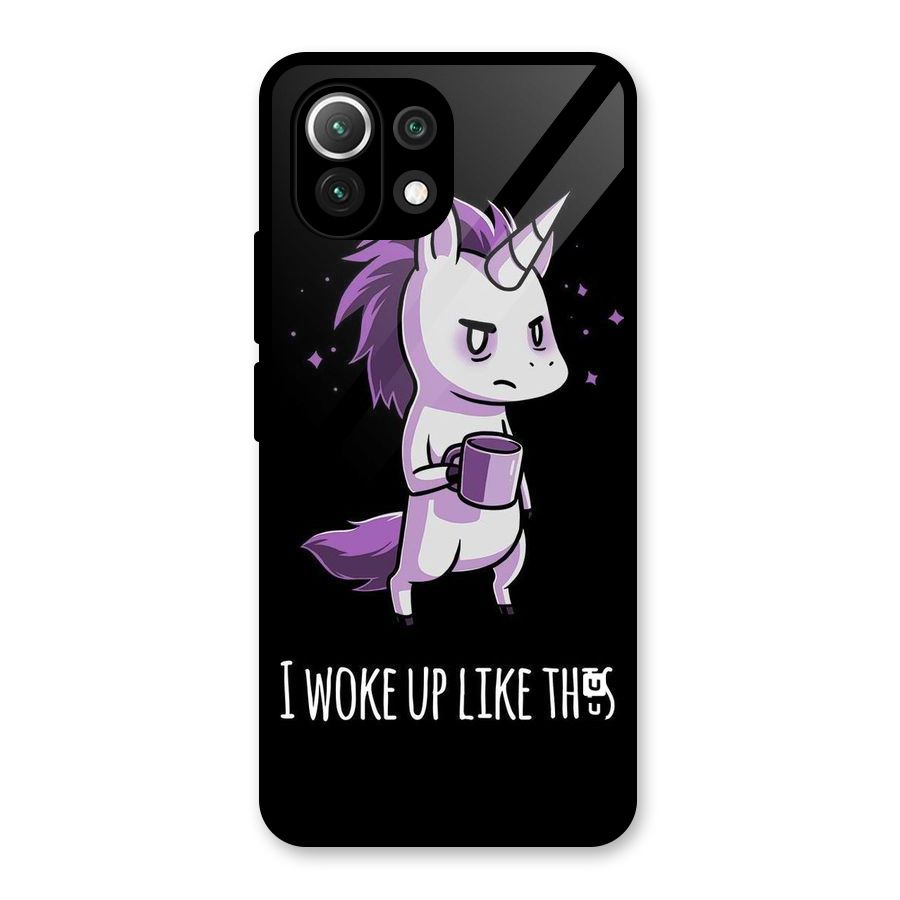 Unicorn Morning Glass Back Case for Mi 11 Lite NE 5G
