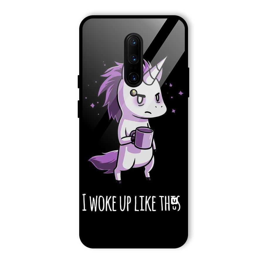 Unicorn Morning Glass Back Case for OnePlus 7 Pro