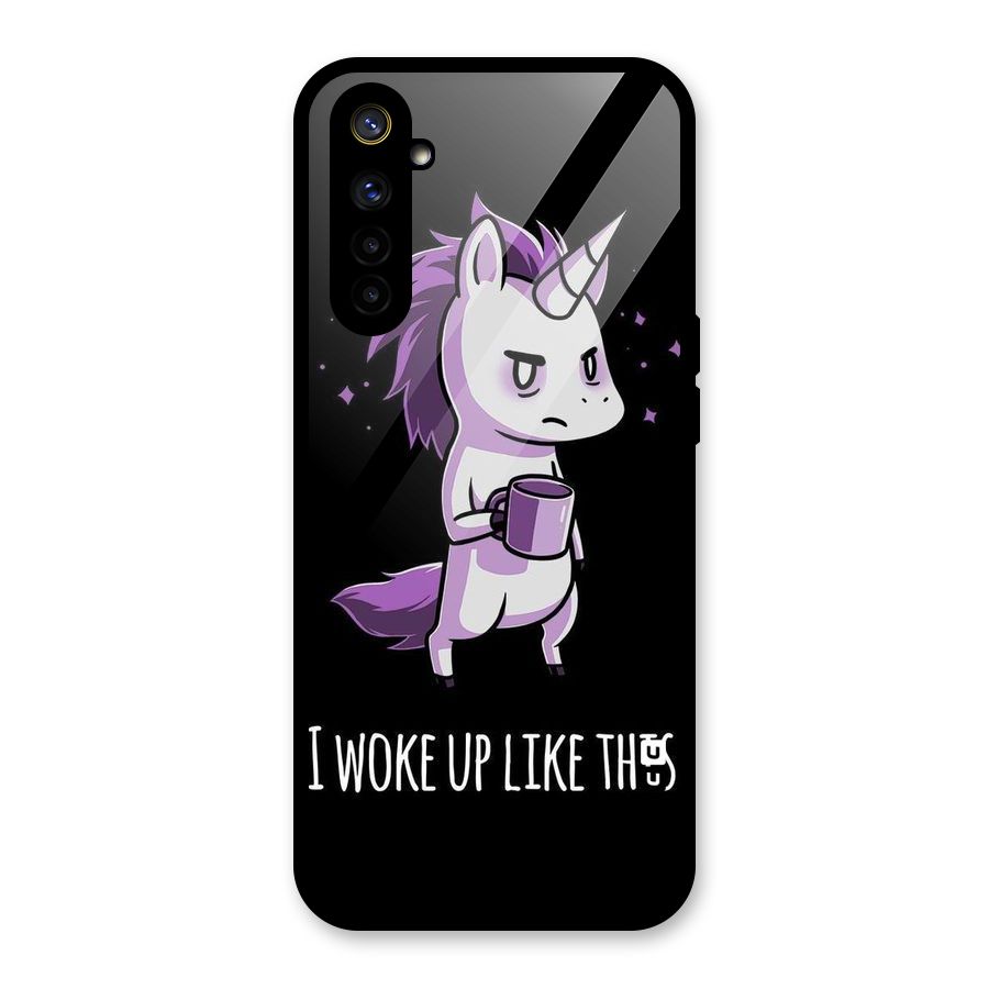 Unicorn Morning Glass Back Case for Realme 6