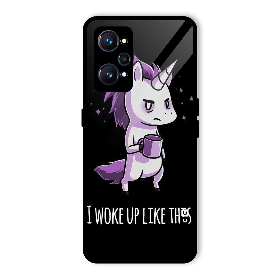 Unicorn Morning Glass Back Case for Realme GT 2