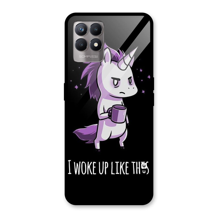 Unicorn Morning Glass Back Case for Realme Narzo 50