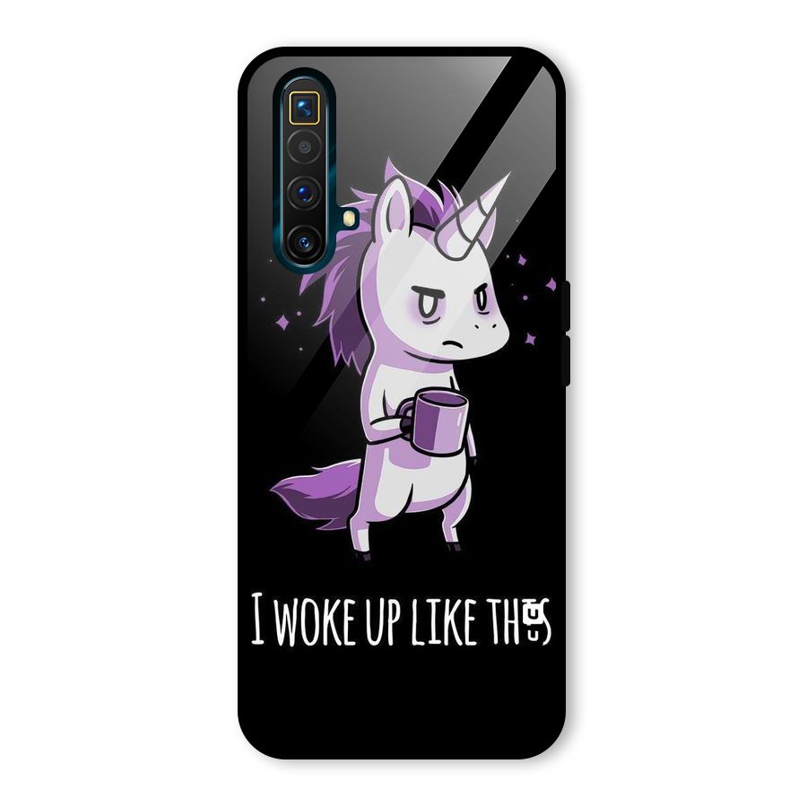 Unicorn Morning Glass Back Case for Realme X3 SuperZoom