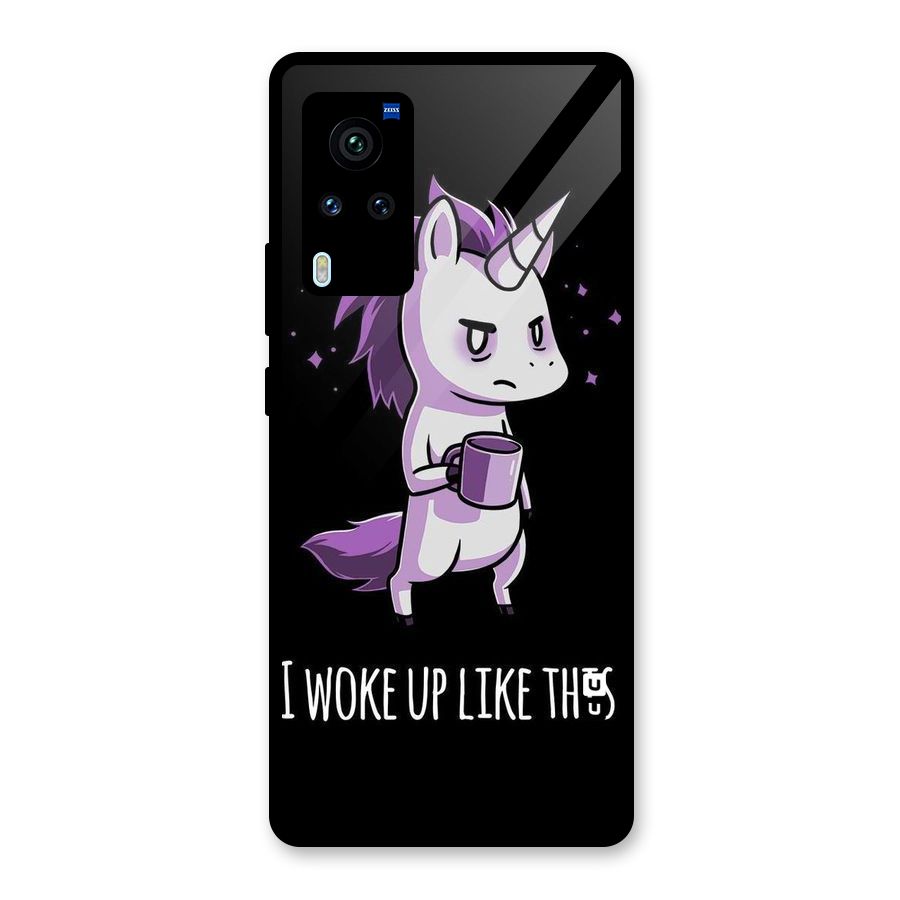 Unicorn Morning Glass Back Case for Vivo X60 Pro