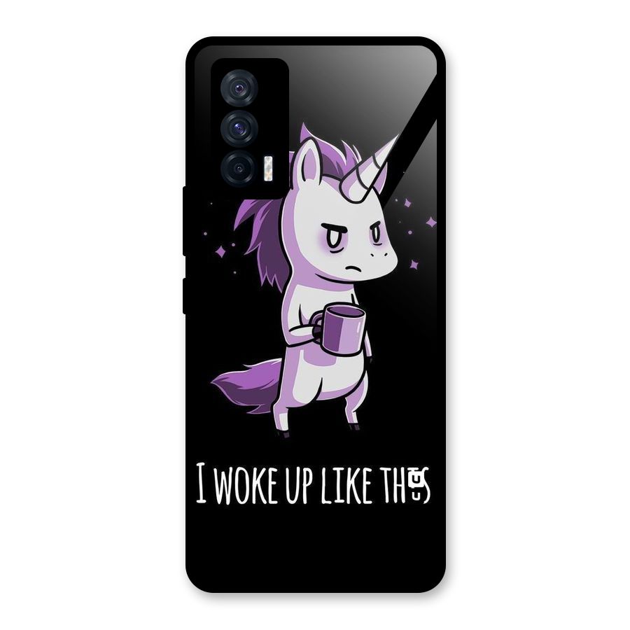 Unicorn Morning Glass Back Case for Vivo iQOO 7 5G