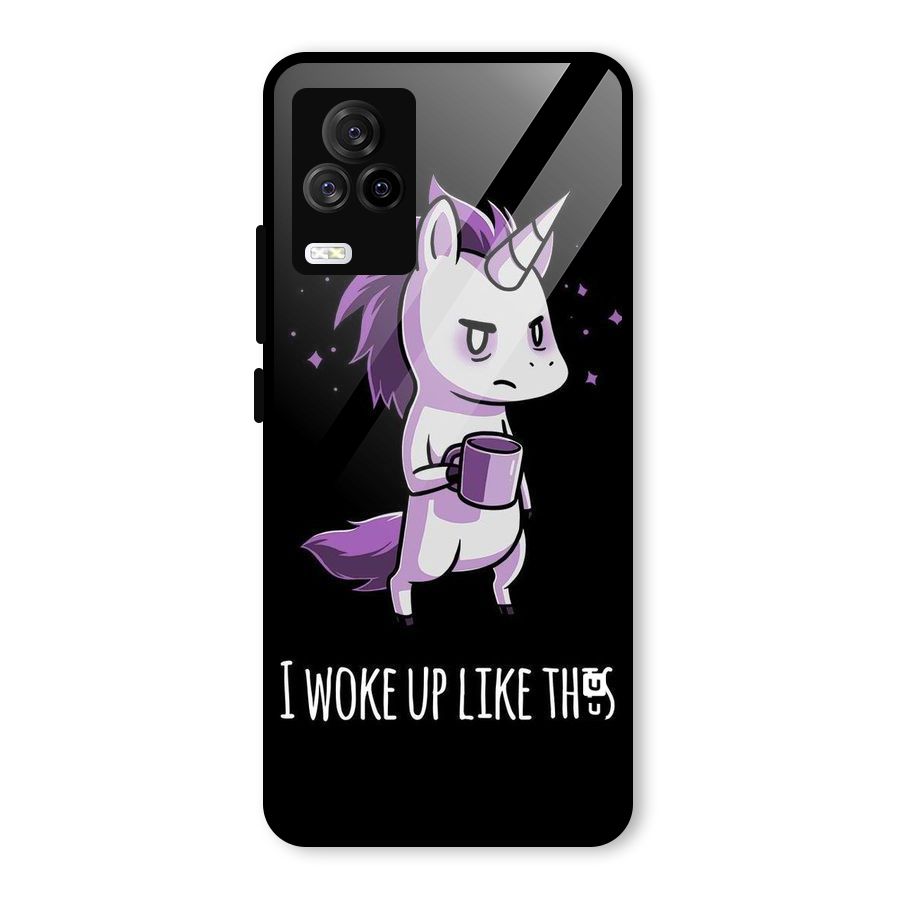 Unicorn Morning Glass Back Case for Vivo iQOO 7 Legend 5G