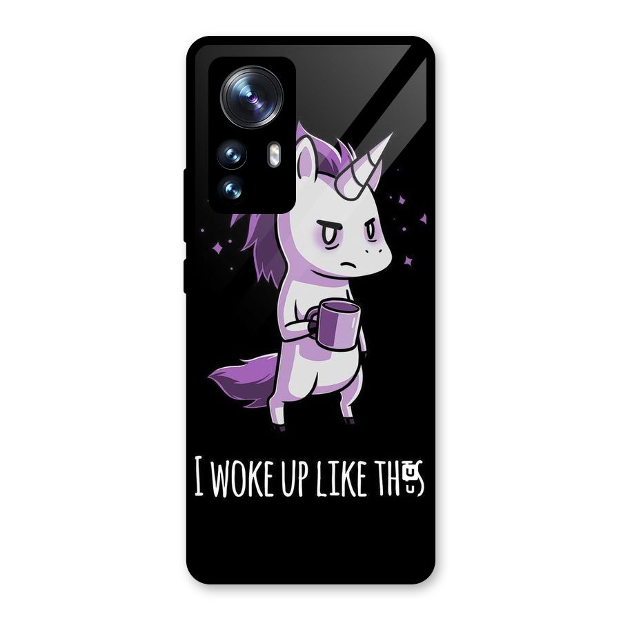 Unicorn Morning Glass Back Case for Xiaomi 12 Pro