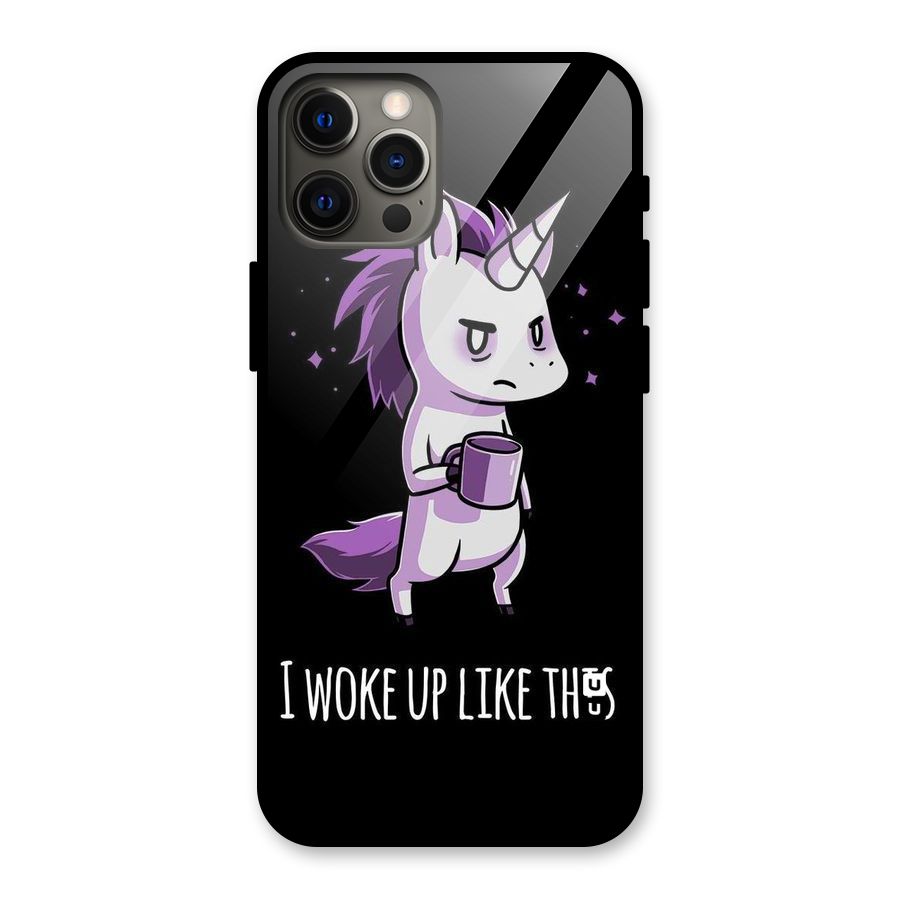 Unicorn Morning Glass Back Case for iPhone 12 Pro Max