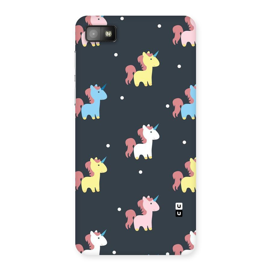 Unicorn Pattern Back Case for Blackberry Z10