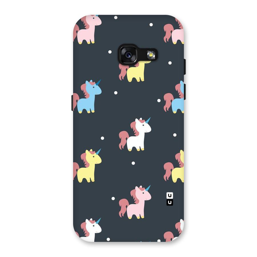 Unicorn Pattern Back Case for Galaxy A3 (2017)