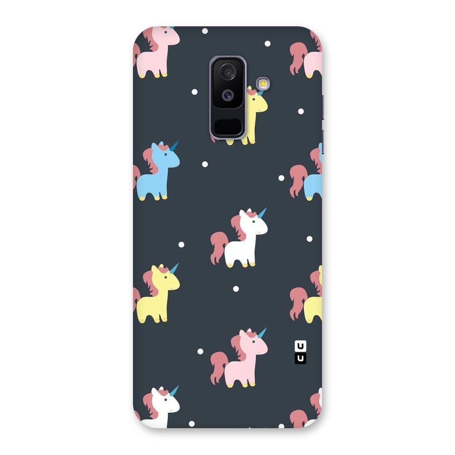 Unicorn Pattern Back Case for Galaxy A6 Plus