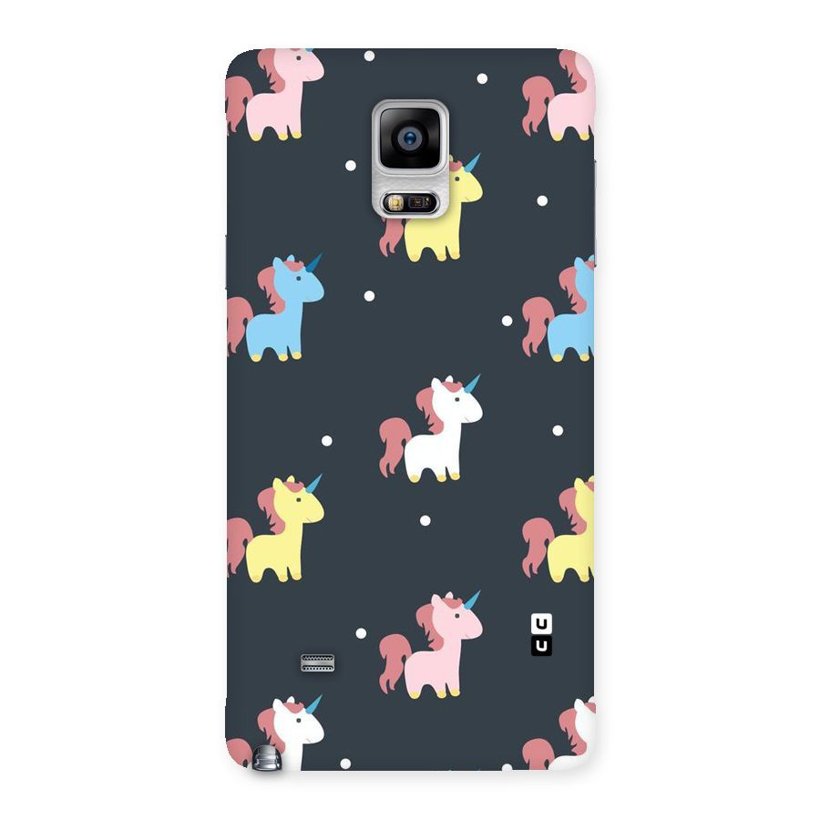 Unicorn Pattern Back Case for Galaxy Note 4