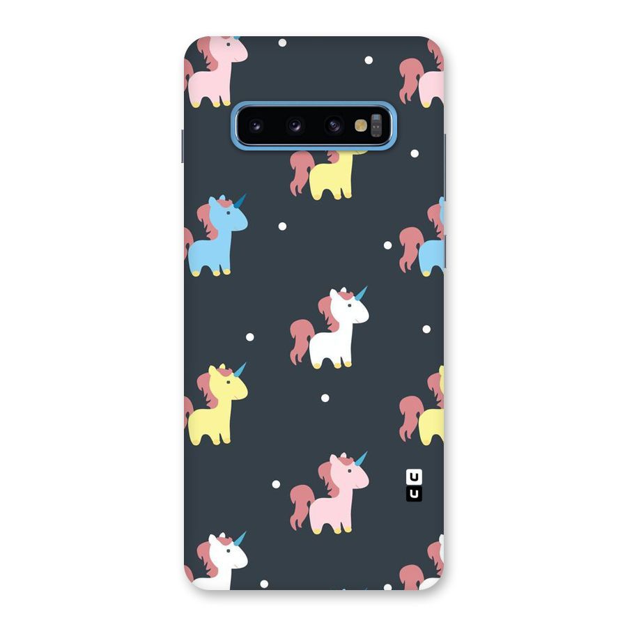 Unicorn Pattern Back Case for Galaxy S10 Plus