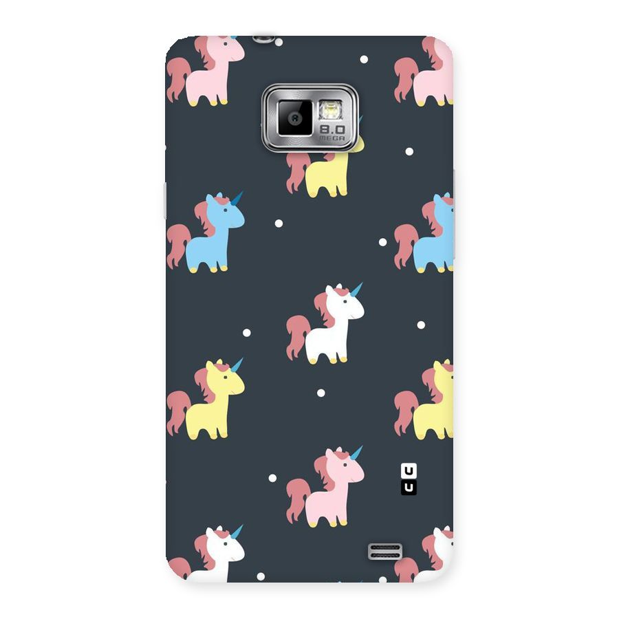 Unicorn Pattern Back Case for Galaxy S2