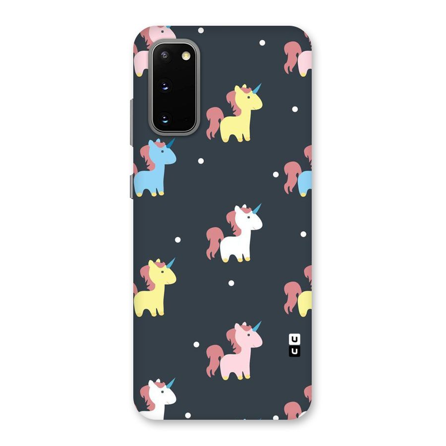 Unicorn Pattern Back Case for Galaxy S20