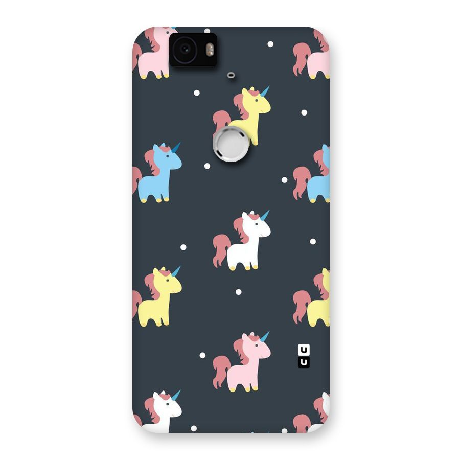 Unicorn Pattern Back Case for Google Nexus-6P