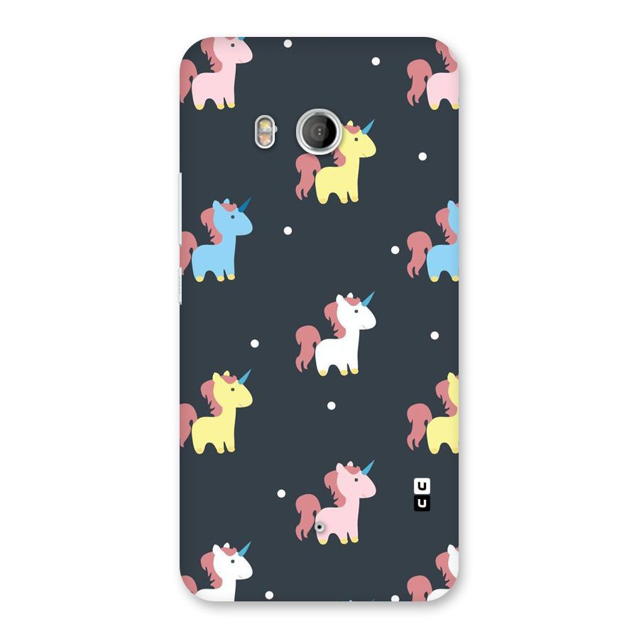 Unicorn Pattern Back Case for HTC U11