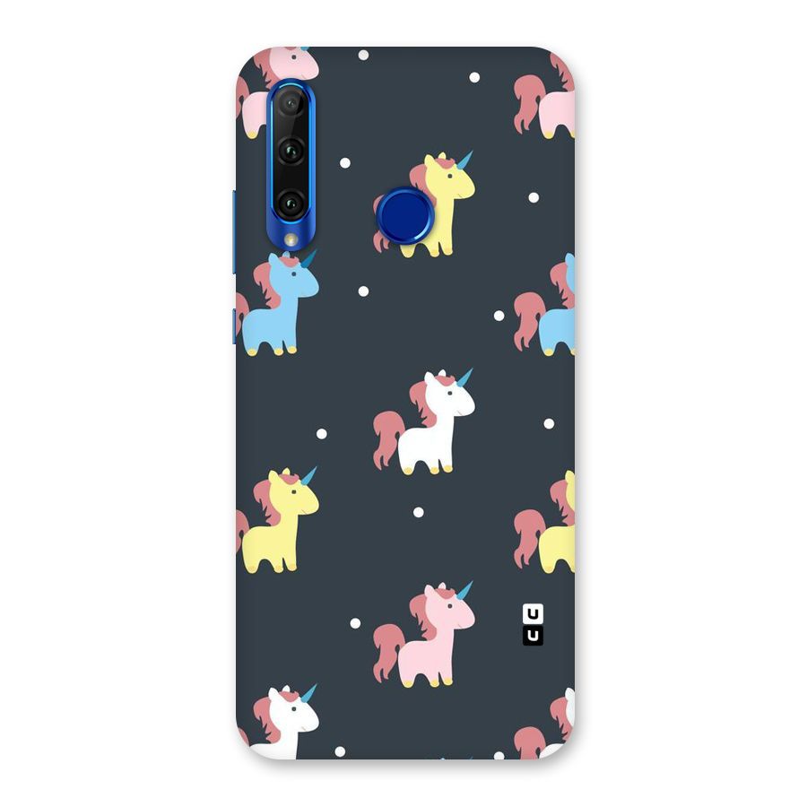 Unicorn Pattern Back Case for Honor 20i
