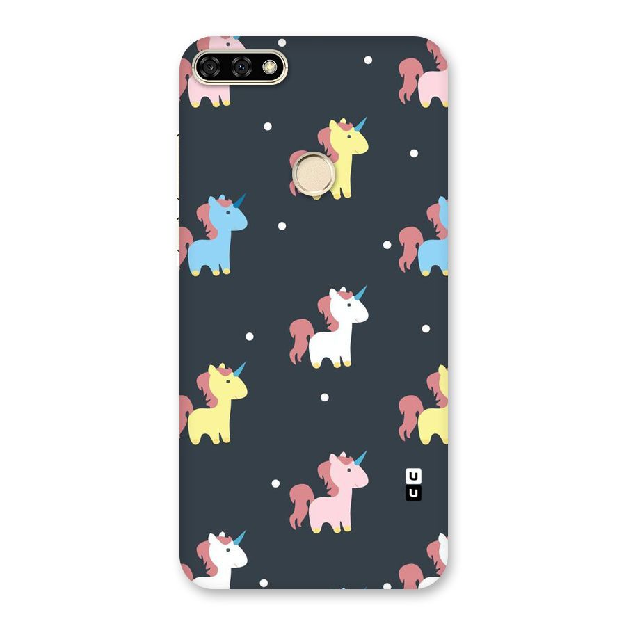 Unicorn Pattern Back Case for Honor 7A