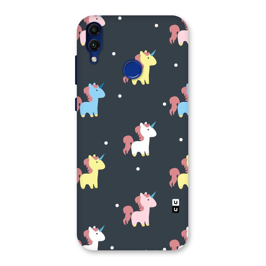 Unicorn Pattern Back Case for Honor 8C
