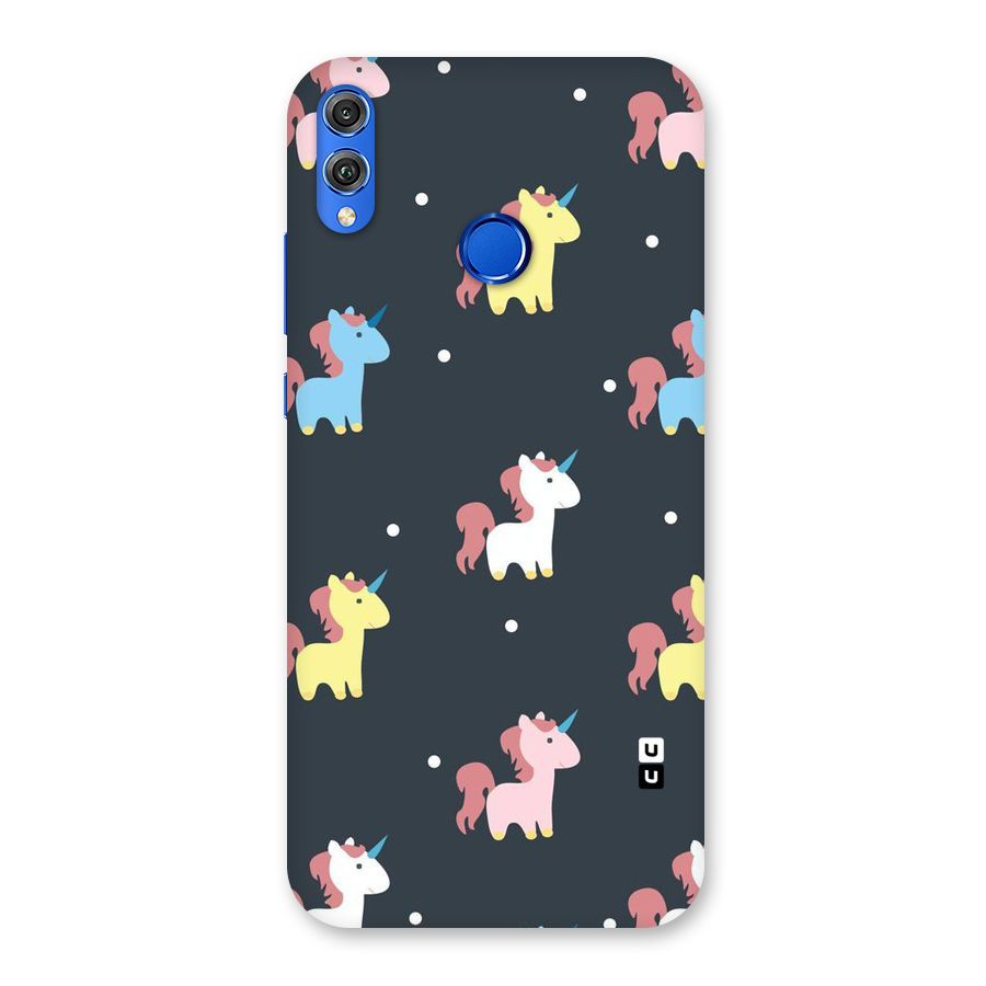 Unicorn Pattern Back Case for Honor 8X