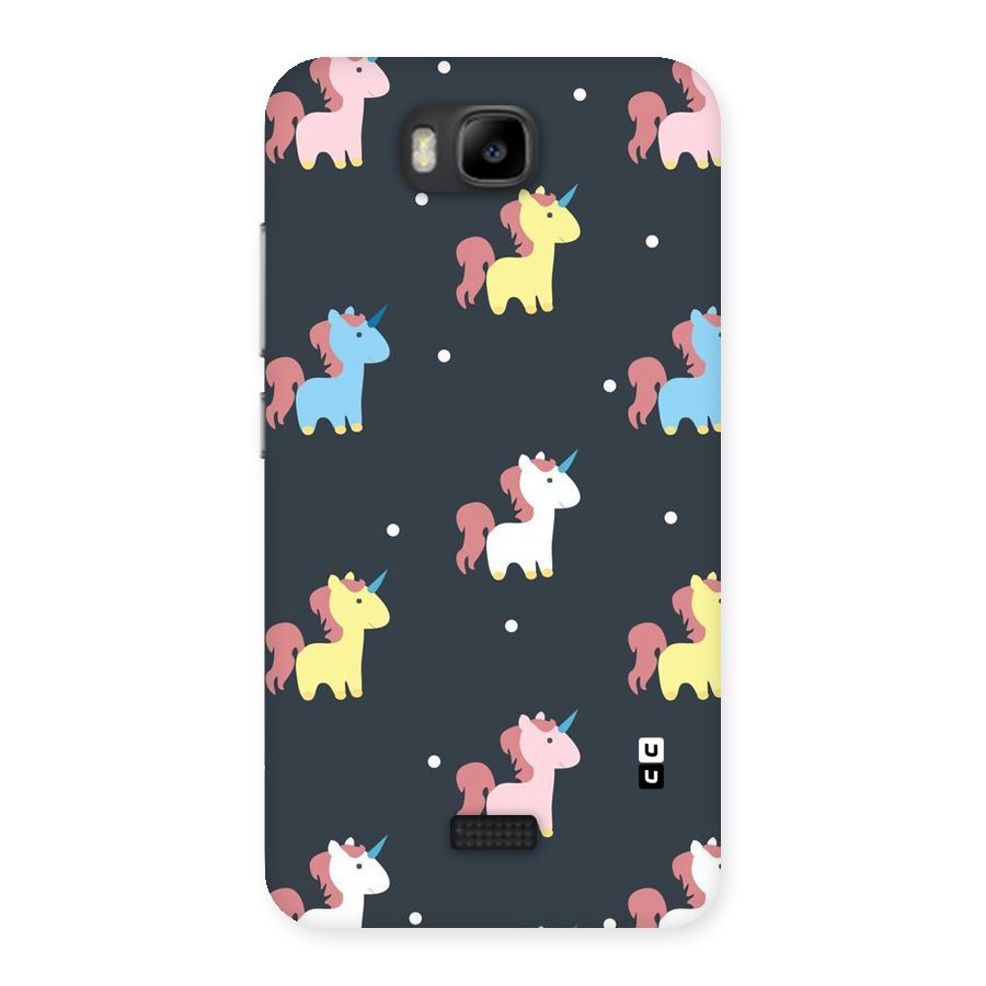 Unicorn Pattern Back Case for Honor Bee
