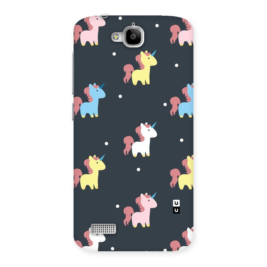 Unicorn Pattern Back Case for Honor Holly