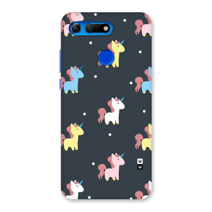 Unicorn Pattern Back Case for Honor View 20