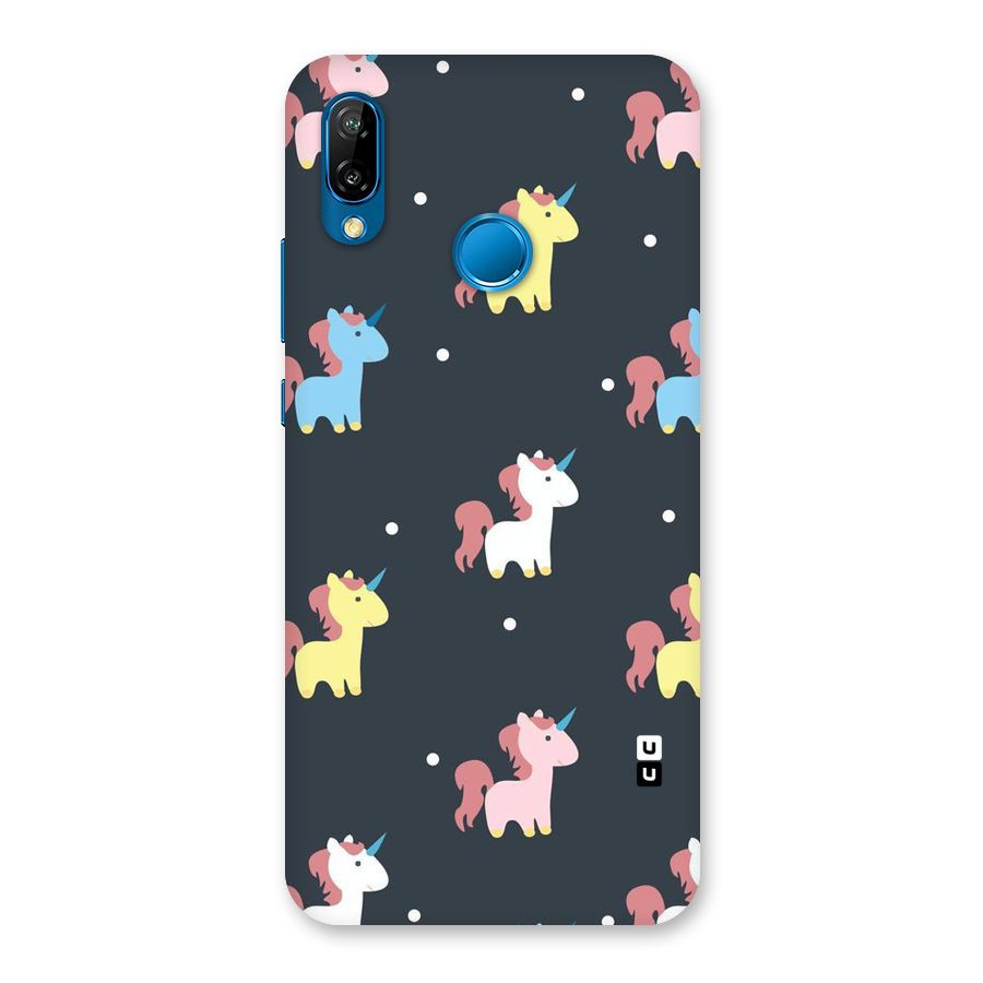 Unicorn Pattern Back Case for Huawei P20 Lite