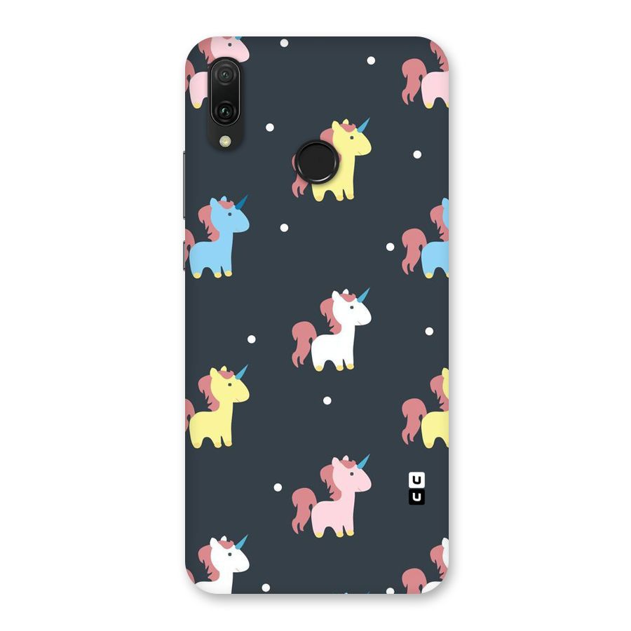 Unicorn Pattern Back Case for Huawei Y9 (2019)