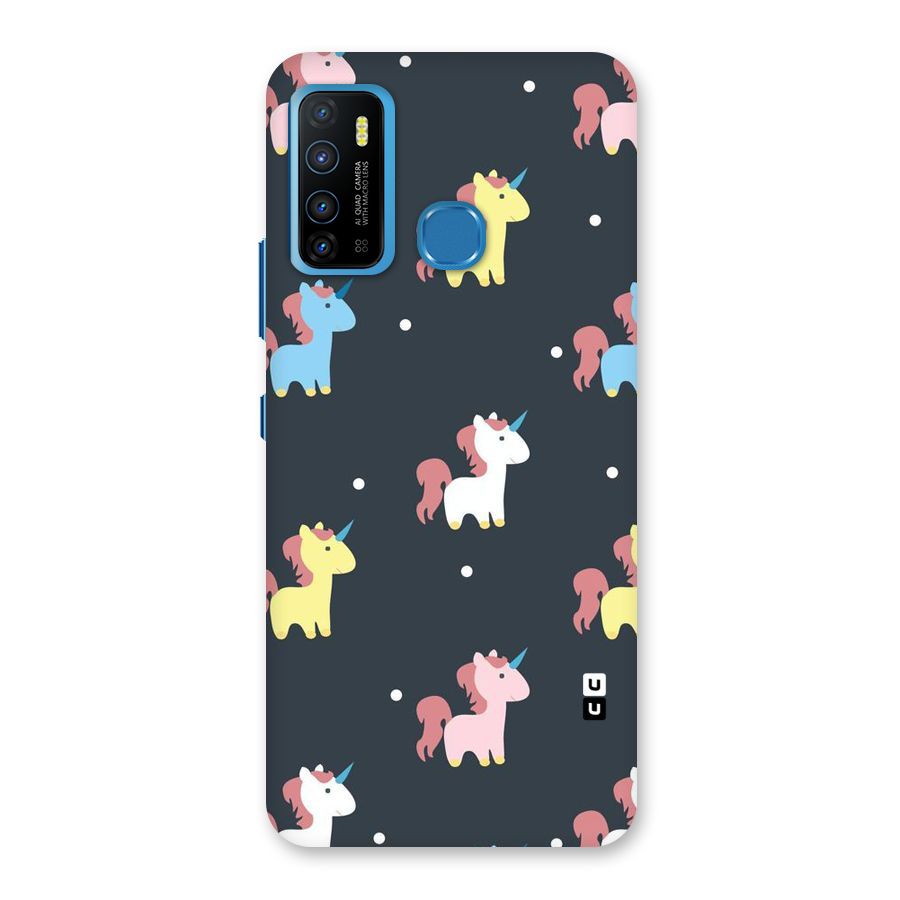Unicorn Pattern Back Case for Infinix Hot 9