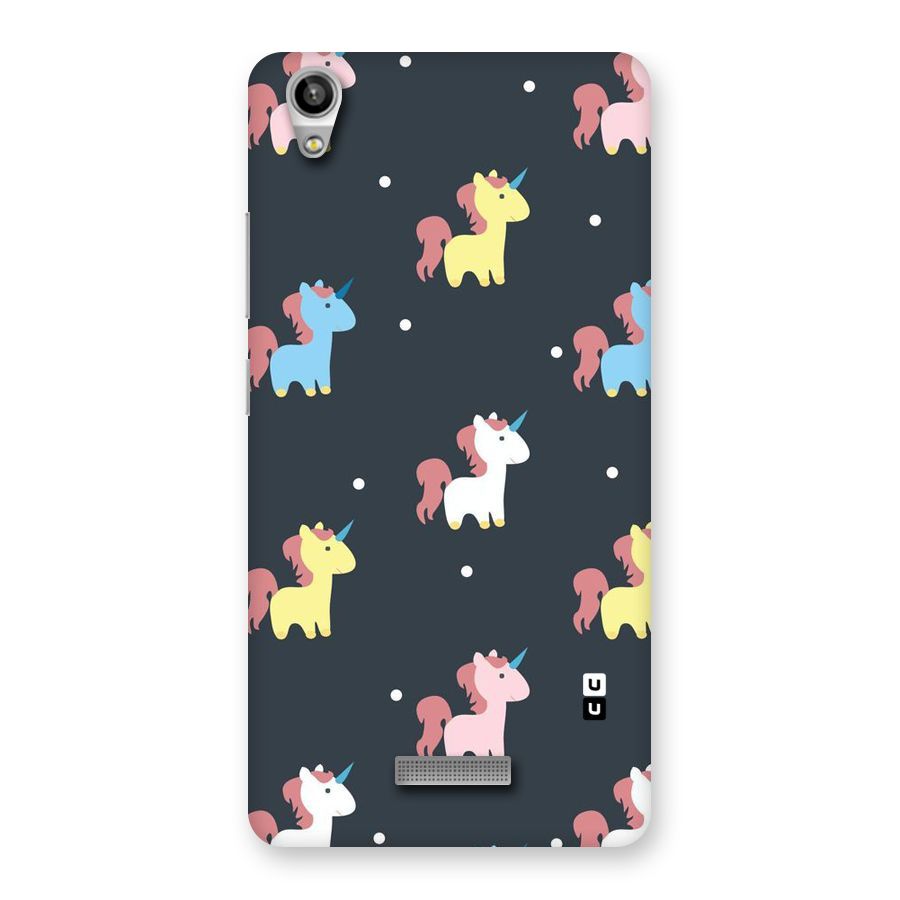 Unicorn Pattern Back Case for Lava-Pixel-V1
