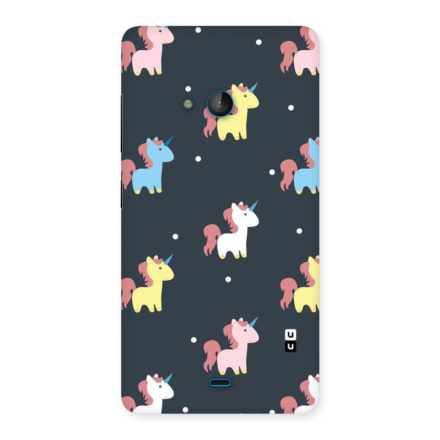 Unicorn Pattern Back Case for Lumia 540