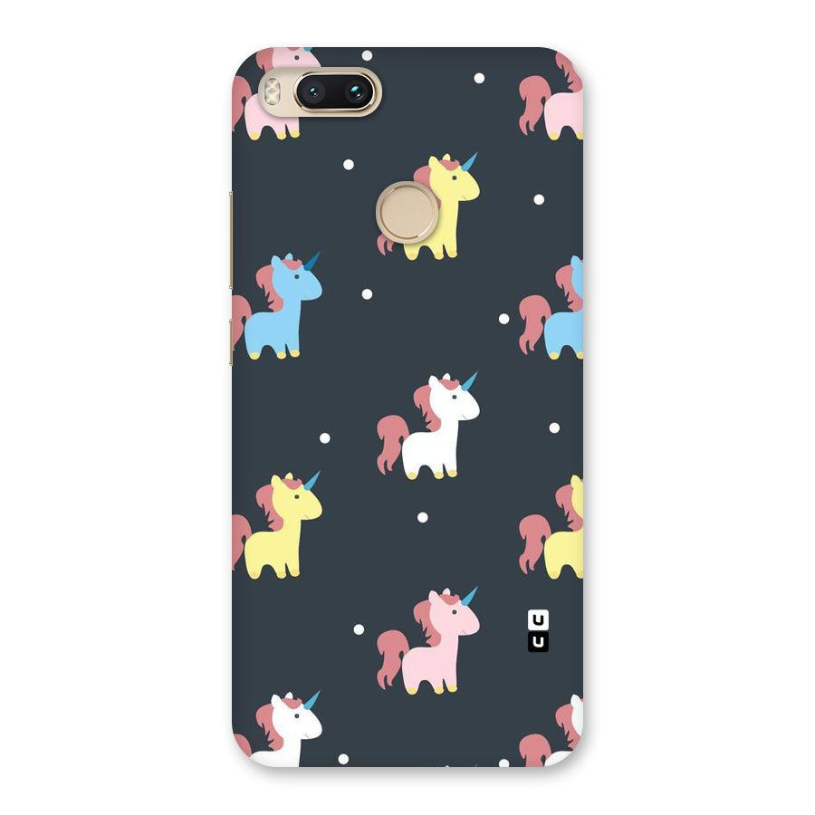 Unicorn Pattern Back Case for Mi A1
