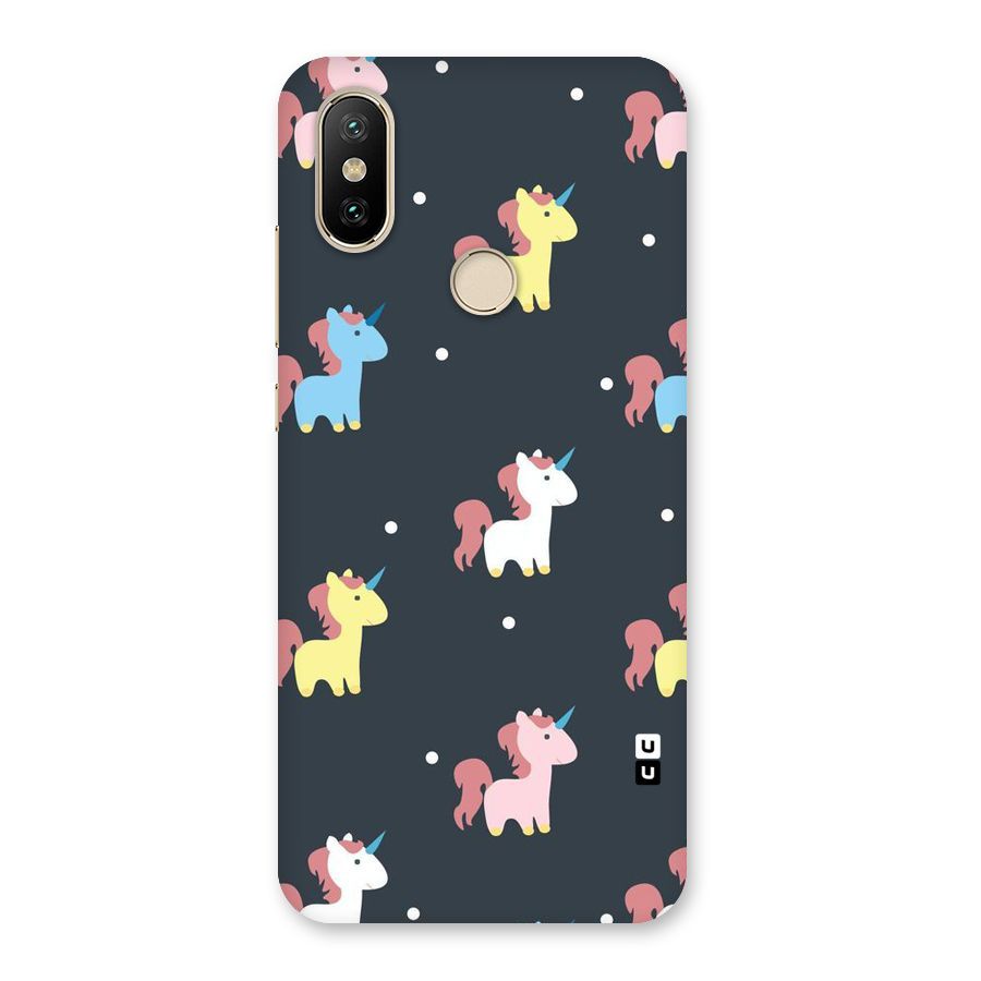 Unicorn Pattern Back Case for Mi A2