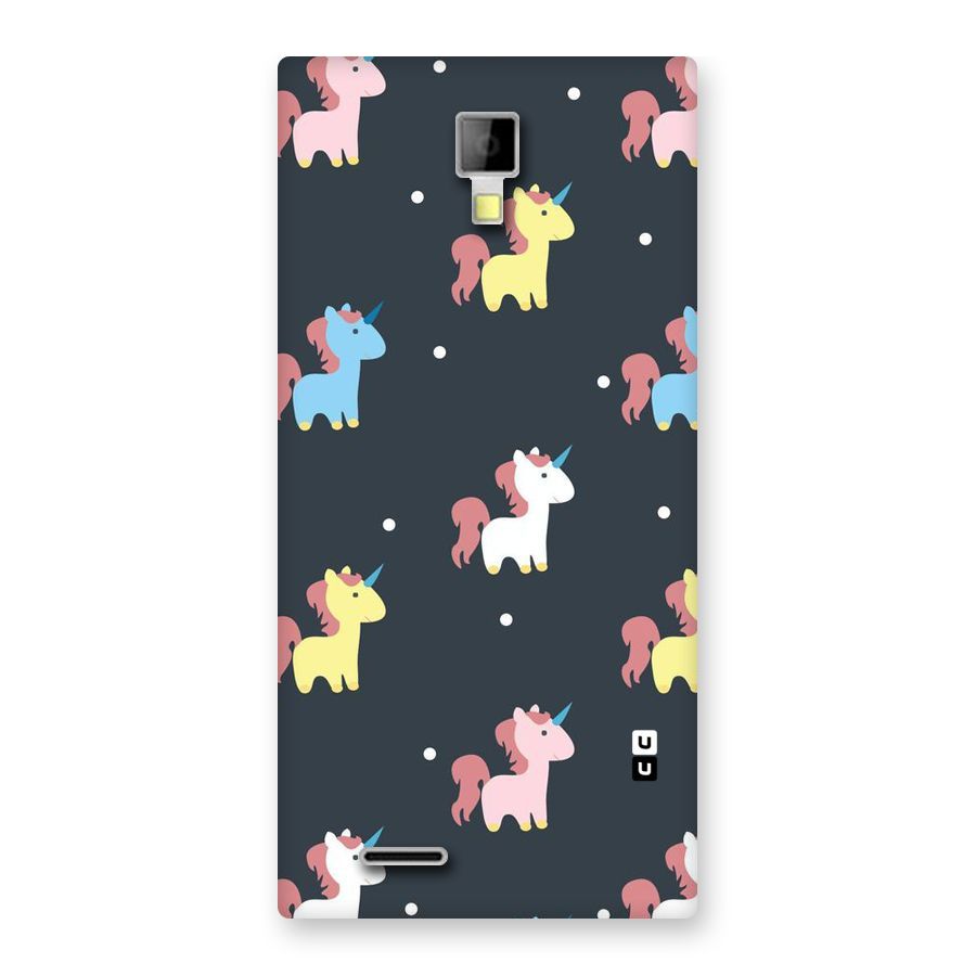 Unicorn Pattern Back Case for Micromax Canvas Xpress A99
