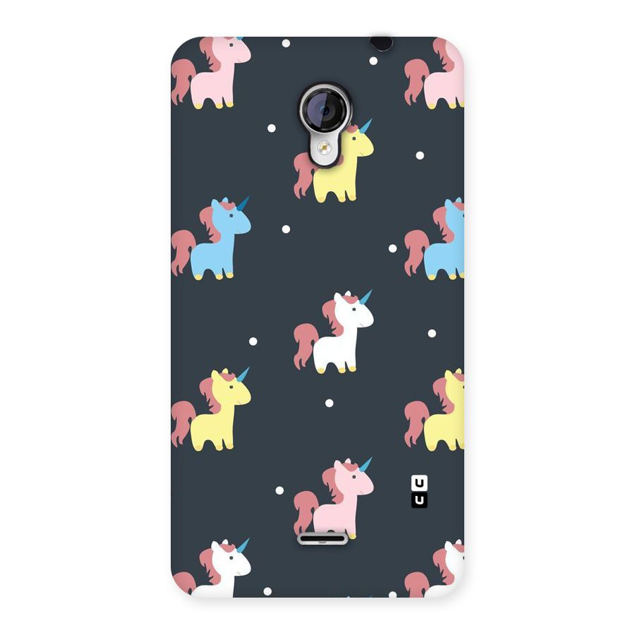 Unicorn Pattern Back Case for Micromax Unite 2 A106