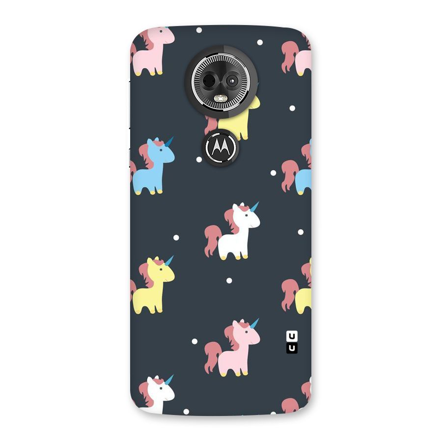 Unicorn Pattern Back Case for Moto E5 Plus