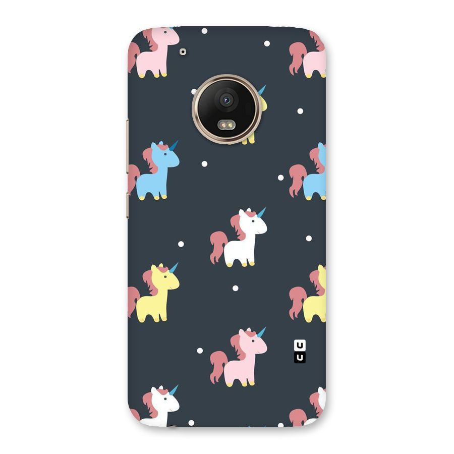 Unicorn Pattern Back Case for Moto G5 Plus