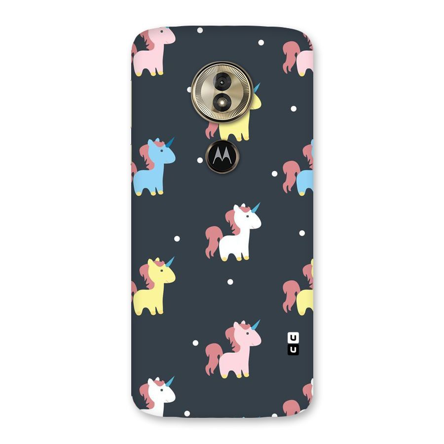 Unicorn Pattern Back Case for Moto G6 Play