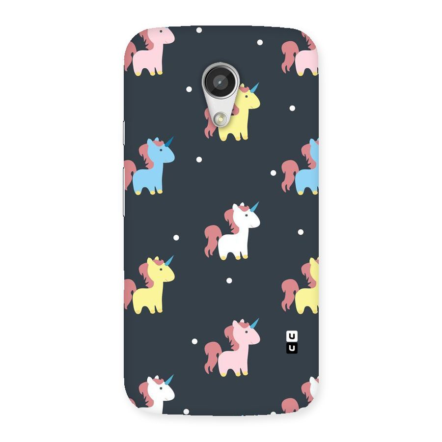 Unicorn Pattern Back Case for Moto G 2nd Gen
