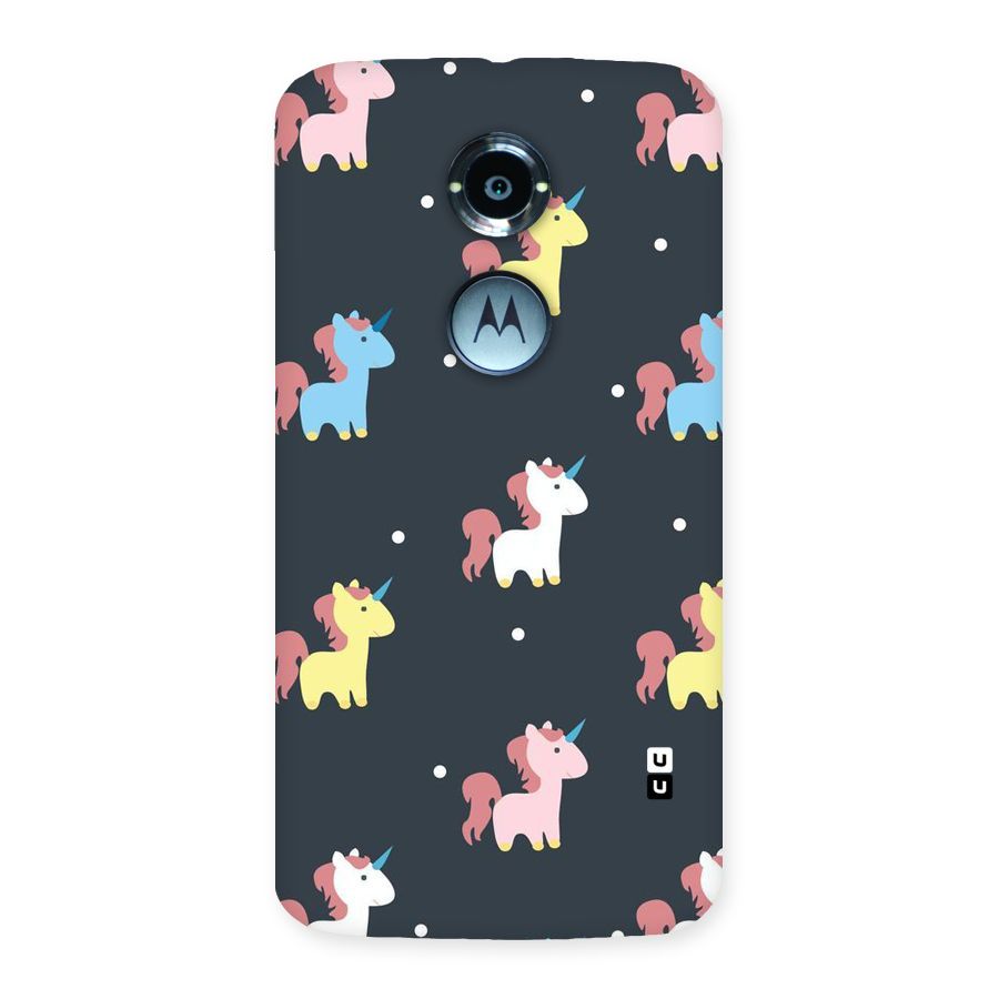Unicorn Pattern Back Case for Moto X 2nd Gen