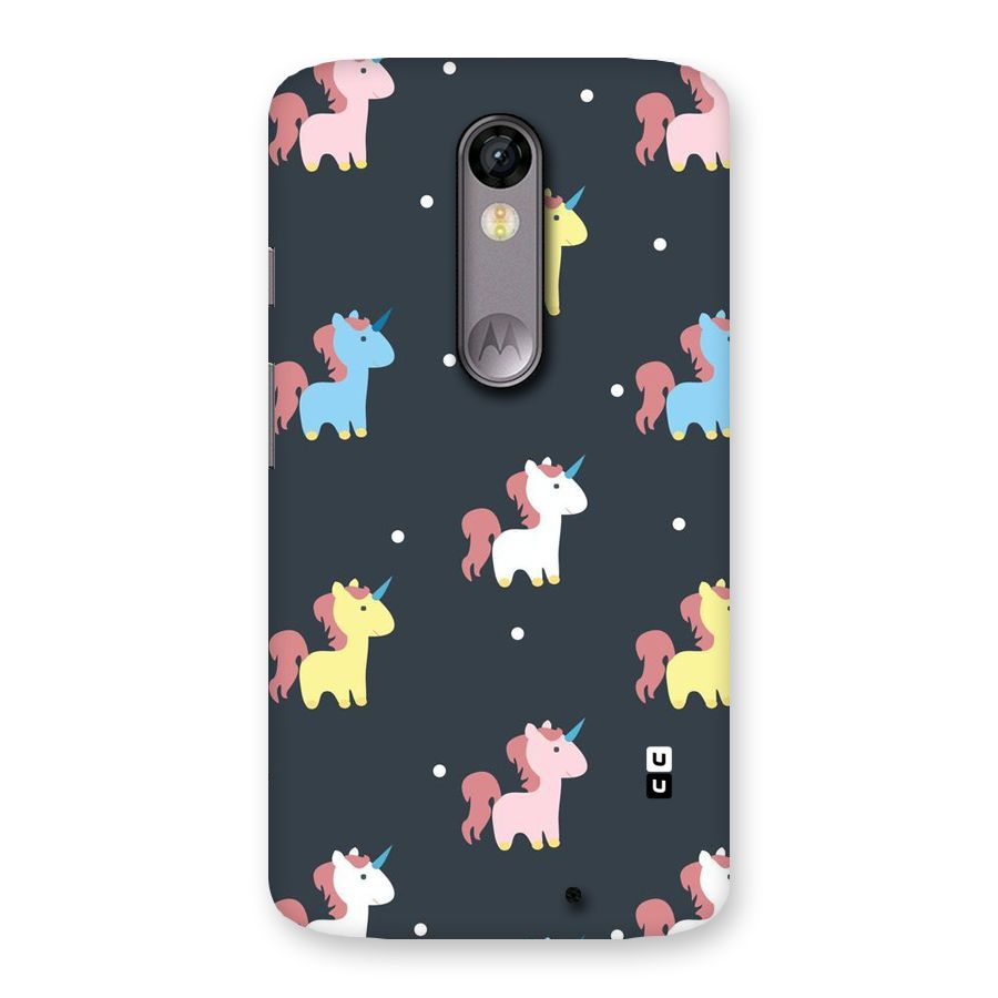 Unicorn Pattern Back Case for Moto X Force
