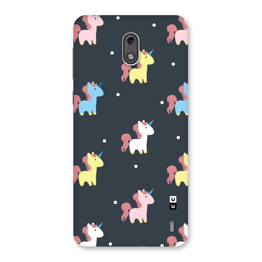 Unicorn Pattern Back Case for Nokia 2