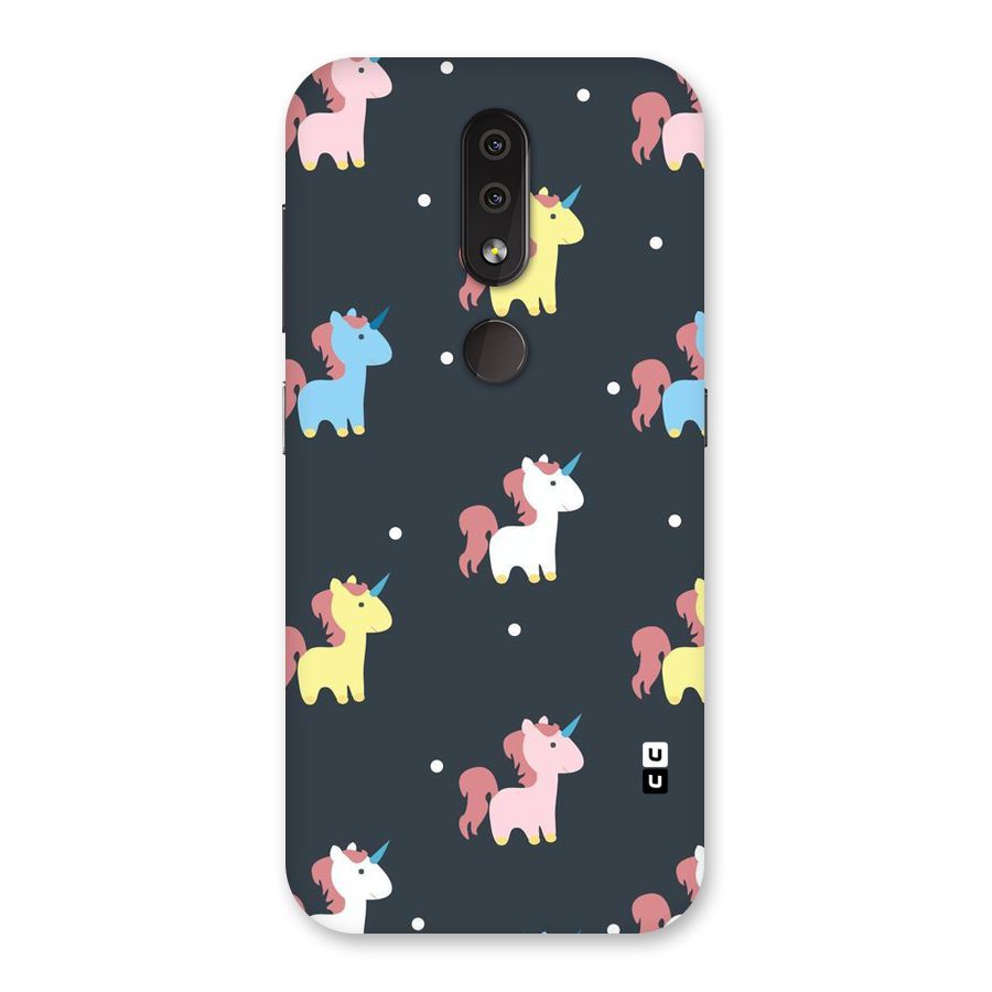 Unicorn Pattern Back Case for Nokia 4.2