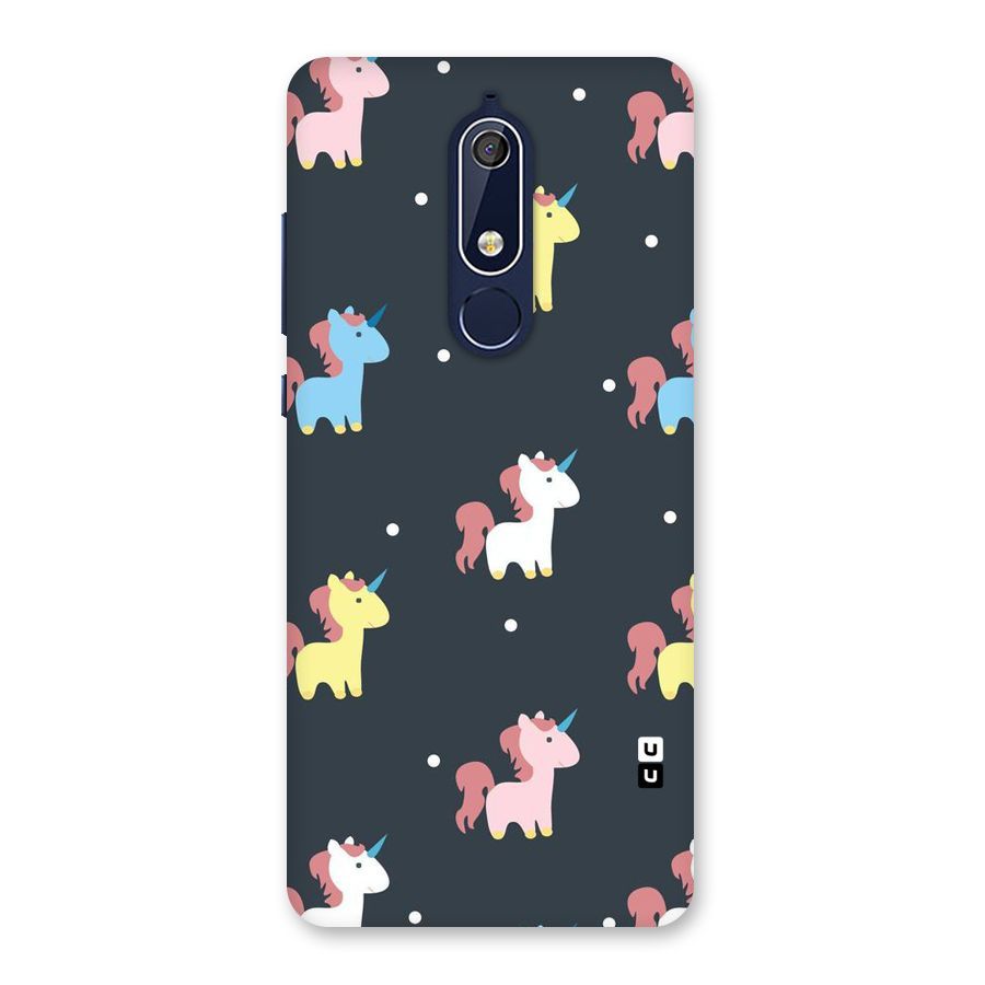Unicorn Pattern Back Case for Nokia 5.1
