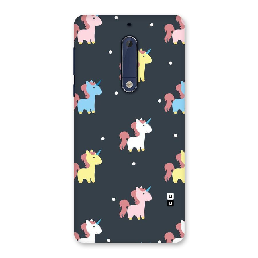 Unicorn Pattern Back Case for Nokia 5