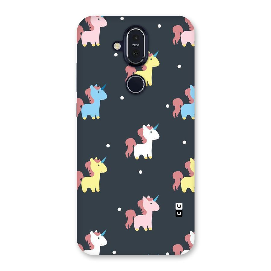 Unicorn Pattern Back Case for Nokia 8.1