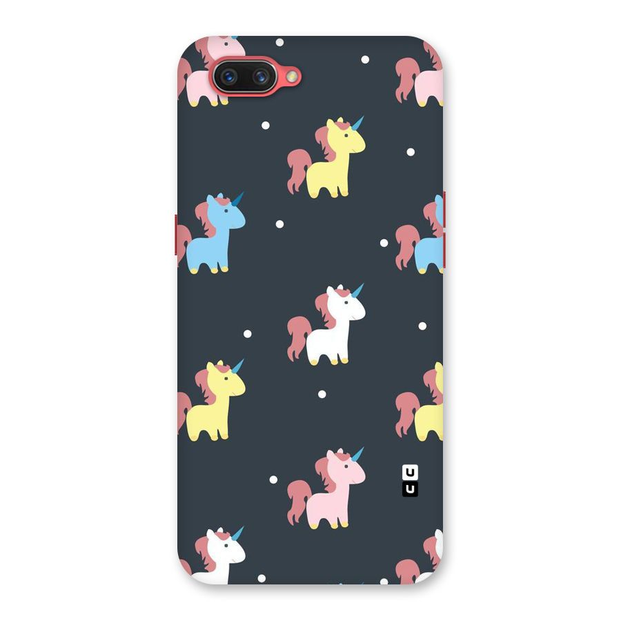 Unicorn Pattern Back Case for Oppo A3s